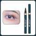 Waterproof Long Lasting Liquid Eyeliner Pen - White Color Run (2ml) - Buy Online on GoSupps.com