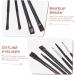 Ipetboom 6pcs Eyeliner Makeup Brush Eye Pencil Brush Eye Shadow Applicators Eyeliner Brush Eyes Eyebrow Brush - Buy Online on GoSupps.com