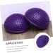 Buy Sewoart Durian-Ball Neck Massager | Relaxing Massage Accessories & Foot Massager | Deep Tissue Massage Tool - Purple 16x16x8cm | International Shipping - Buy Online on GoSupps.com
