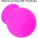 Lip Plumper Device Lips Enhancer Beauty Bigger Mouth Quickly Face Clean Massage Silicone Lip Pump With Brush(pink) - Buy Online on GoSupps.com