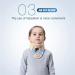 Kids Cervical Collar Soft Breathable Cervical Collar Support 360 Wrapping and Relieve Compression V Shape Design Fits Chin Skin-Friendly Soft Foam and Breathable Mesh Cotton for Torticollis Small - Buy Online on GoSupps.com