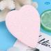 Hydrophilic Face Wash Pads | 5pcs Heart Shaped Light Pink Sponges for Women & Girls - Gentle Cleansing - Buy Online on GoSupps.com