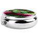 Green Snake Print Mini Pill Box - Portable 3 Compartment Medicine Storage | International Shipping Available - Buy Online on GoSupps.com