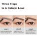 Cooklesa Eyebrow Cooklesa Upgraded Natural Waterproof Eyebrow Pen with Microfine Tip Two-Pronged Eyebrow Pencil Long-Lasting Natural 3D Waterproof Microblading Eyebrow Pen (Brown) - Buy Online on GoSupps.com