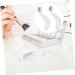 SOESFOUFU Eyelash Curlers 2pcs Foldable Eyebrow Comb Eyelash Brush Lash Extension Tools Dense Lash Comb Make up Eyelash Curler 6.5x2x0.8cm Transparent - Buy Online on GoSupps.com