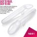 Calibrated Medicine Spoon for Kids Baby & Toddler - (Pack of 2) - 2 Tsp/10 mL Capacity Plastic Oral Liquid Dose Medication Graduated Dispenser - Buy Online on GoSupps.com