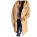 Coat plush jacket hoodie jacket oversize winter coat hiking jacket women breathable outdoor women's coat elegant women winter fleece jacket warm sweater basic hooded jacket breathable transition jacket xl khaki
