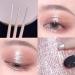 Diamond Glitter Eyeshadow Liner Pencil - Pearl White Highlighter & Silver Matte Waterproof Eyeliner for Shiny Makeup | International Shipping - Buy Online on GoSupps.com
