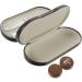 Buy Homsfou Double Purpose Glasses Case - Stylish Wood Grain Travel Case for Glasses & Contacts | Durable & Versatile - Buy Online on GoSupps.com