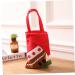 Anneome Ornament The Decor Straw Hats for Crafts Christmas Bags with Handles Tote Bag Candy - Buy Online on GoSupps.com
