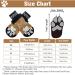 Pupeck Double-Sided Anti-Slip Dog Socks - 2 Pairs with Adjustable Straps for Indoor Use | Pet Paw Protection & Traction Control | Khaki - Buy Online on GoSupps.com