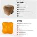 TOVINANNA 6 STK Handball Massage Device - Manual Body Massage Lacrosse Ball Fitness & Yoga Tool - Natural Rubber Extract for Optimal Relaxation - Buy Online on GoSupps.com