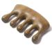 Moreinday Massage Comb Gift for Women Scalp Massager Comb Hand Made Sandalwood Comb 01 Lucky