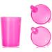 Horn Medical 3 Sack 250ml Adult Beak Cup - Drinking Aid Set with Two Lids (Large & Small) - Select Color Red - International Shipping - Buy Online on GoSupps.com