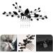 MAGICLULU Black Crystal Hair Accessories Bridesmaid Hair Accessories Bridal Headwear Women Insert Comb Elegant Bride Headdress Inserted Hair Comb Bride Hair Accessories Crystals Hair Comb - Buy Online on GoSupps.com