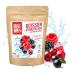 MULEBAR - Powdered Hydration Drink - Red Fruits - Anti-Fatigue - Antioxidant - 8 Vitamins - 5 Minerals - Electrolytes - Very Low Sugar Taste - Easy to Digest - Made in France - 250gr