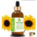 Pure Herbs Sunflower Oil 100ml - Natural Therapeutic Grade Carrier Oil with Dropper - International Shipping Available - Buy Online on GoSupps.com