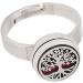 Stainless Steel Diffusorringe for Essential Oils | Aesthetic Aromatherapy Jewelry for Women & Girls | Portable Gift Idea (R36-3) - Buy Online on GoSupps.com