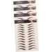 FOMIYES 20 Sheets Waterproof Eyebrow Stickers Temporary Eyebrow Tattoos Brown 6d Hair-like Eyebrows Stickers - Buy Online on GoSupps.com