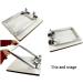 2PCS Screen Printing Clamps - Butterfly Hinge Clamp for Silk Screen Frames - DIY Tool with 4 Screws - Buy Online on GoSupps.com