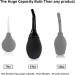 TopQuaFocus Enema Bulb Set - Extra Large 4200 ml Douche Bulb for Men & Women | Effective Colon Cleansing - Buy Online on GoSupps.com