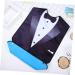 10 Pcs Bib Elderly Eating Cloth Funny Gifts Elderly Clothing Protectors Elder Burp Cloth Aprons for Adults Seniors Men Apron Dreses Printable Food Bag Polyester/150 - Buy Online on GoSupps.com