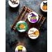 24 x Pre-Cut Halloween Mix 8 Edible Stand up Wafer/Rice Paper Cupcake Toppers Birthday Party Cute Kids Children Cake Decorations - Buy Online on GoSupps.com
