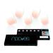 NOOVES NOOVES 20-Sheet Nude Baby Boomer Gel Nail Polish Set - Nude - Pack of 20 Premium Semi-Cured Gel Stickers - 1 Nail File and 1 Orange Stick - Vegan