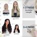 Easyouth Balayage Tape Extensions - Real Hair Seamless Skin Weft Darkest Brown & Ash Brown Mix 12 inch 30g - Ideal for Cancer Patients #2/8/2 - Buy Online on GoSupps.com