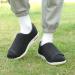 Women's Wide Width Shoes - Adjustable Closure & Lightweight | Ideal for Diabetic Edema Plantar Fasciitis Bunions Arthritis | SK2 8 Wide Dk-Black - Buy Online on GoSupps.com