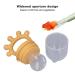 Baby Fruit Food Dispenser & Teether - Silicone Feeding Accessories for Toddlers (Ginger) | International Shipping Available - Buy Online on GoSupps.com