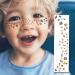 Ooopsiun Cartoon Freckle Temporary Tattoos for Kids - 24 Sheets Face Stickers for Girls Boys - Ideal for Makeup, Costume, Birthday Parties - Buy Online on GoSupps.com