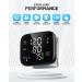 Oklar Automatic Wrist Blood Pressure Monitor with LED Backlit Display and 120x2 Reading Memory - BP Machine with Carrying Case - Black - Buy Online on GoSupps.com