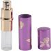 Oceanside Portable Perfume Bottle - 10ml Aluminum Atomizer Spray Bottle (Purple) | Travel-Friendly Cosmetic Accessory  - Buy Online on GoSupps.com