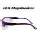 Shop Birdz Eyewear Flamingo Women s Safety Glasses - Bifocal Readers with 2.5x Magnification & Purple Frame - International Shipping Available - Buy Online on GoSupps.com