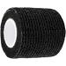 Self Adherent Wrap - Self Adhesive Bandage Tape Waterproof & Elastic 5x450cm Breathable Athletic Support (Black - Buy Online on GoSupps.com