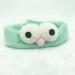 Soft Plush Hairband with Big Eyes - Mint Green Headband for Face Washing & Makeup | International Shipping Available - Buy Online on GoSupps.com