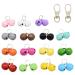 30 Pack Pet Cat Collar Bells, Strong Loud Dog Collar Bells for Potty Training, Colourful Cat Charm Bells for Collars Necklace Pendant Candy Colors