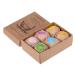 Essential Oil Spa Bombs - Handmade Aromatherapy Bath Bombs for Relaxation & Moisturizing - 6pcs Set - Buy Online on GoSupps.com