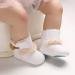 EDOTON Baby Warm Booties | Soft Non-slip Sole Toddler Snow Boots 0-6 Months | White - Buy Online on GoSupps.com