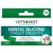 Vet's Best Silicone Finger Brushes for Dogs & Puppies - 5 Pack