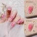 200PCS Clear Heart Nail Art Decals - 3D Acrylic Charms for DIY Manicures - Salon Quality Accessories for Women - Buy Online on GoSupps.com