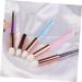 PLAFOPE 2pcs Nose Brush Beauty Eye Fluff Eyeshadow Brush Makeup Eyeshadow Pink Artificial Fiber Wool - Buy Online on GoSupps.com