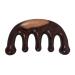 Minkissy Hand -held head massage comb wooden hair comb wide tooth comb for curls smooth hair 10 50 x 5 5 cm 50x2.00cm 10.50x5.50x2.00cm brown