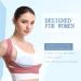 Focuswell Adjustable Posture Corrector for Women - Pink Upper Back Brace S-M - Buy Online on GoSupps.com