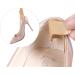 Fenghunayue Self-Adhesive Leather Heel Cushions - Heel Protection Inserts for Men & Women | High Heel Pads & Sports Shoe Comfort - 3 Pairs - Buy Online on GoSupps.com