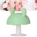 Silicone Teether Mushroom Shaped for Infants 4+ Months - Pink/Green - Buy Online on GoSupps.com