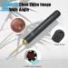 NIUQICT Ear Cleaner 1080P Camera with Lights - Ear Wax Removal Tool Kit 9 Pcs - Wireless Otoscope for Kids, Adults & Pets - Golden Black - Buy Online on GoSupps.com