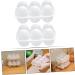 Zerodeko 2pcs Egg Storage Box Plastic Trays Eggs Fridge Egg Holder Egg Holder Dispenser Flat Shoes Organizer - Buy Online on GoSupps.com