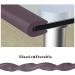 Vicloon Edge Protectors 2 M Foam Safety Strip and 4 Corner Cushion Protector Set Edge Corner Guards for Baby - Purple - Buy Online on GoSupps.com